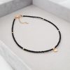 Naszyjniki Żastinka | Naszyjnik Choker Love Black Heart